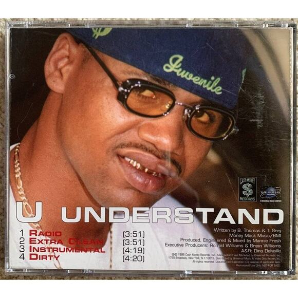 Juvenile U Understand? Single CD - Picture 2 of 4